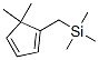 1,3-Cyclopentadiene, 5,5-dimethyl-1-[(trimethylsilyl)methyl]- Structure,959025-28-6Structure