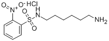 1-Amino-6-(2-nitrobenzenesulfonamido)hexane hydrochloride Structure,95915-82-5Structure