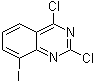 2,4-Dichloro-8-iodoquinazoline Structure,959237-40-2Structure