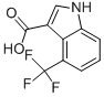 4-(Trifluoromethyl)-indole-3-carboxylic acid Structure,959238-76-7Structure