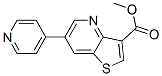 Methyl 6-(pyrydin-4-yl)thieno[3,2-b]pyridine-3-carboxylate Structure,959245-28-4Structure