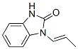 2H-benzimidazol-2-one,1,3-dihydro-1-(1-propenyl)-,(e)-(9ci)Structure,95926-75-3Structure 2H-benzimidazol-2-one,1,3-dihydro-1-(1-propenyl)-,(e)-(9ci) Structure,95926-75-3Structure