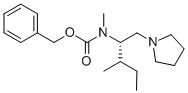 (S)-1-吡咯烷-2-異丁基-2-(n-cbz-n-甲基)氨基乙烷結(jié)構(gòu)式_959574-91-5結(jié)構(gòu)式