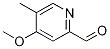 4-Methoxy-5-methylpicolinaldehyde Structure,959617-10-8Structure