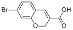 7-Bromo-2h-1-benzopyran-3-carboxylic acid Structure,959858-01-6Structure