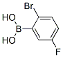 2-Bromo-5-fluorophenylboronic acid Structure,959996-48-6Structure