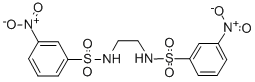 Benzenesulfonamide,n,n-1,2-ethanediylbis[3-nitro- Structure,96-62-8Structure