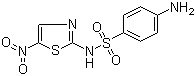 4-Amino-n-(5-nitro-2-thiazolyl)benzenesulfonamide Structure,960-34-9Structure