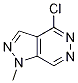 4-Chloro-1-methyl-1h-pyrazolo[3,4-d]pyridazine Structure,96017-48-0Structure