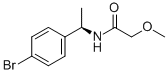 (R)-n-[1-(4-bromo-phenyl)-ethyl]-2-methoxy-acetamide Structure,960238-03-3Structure