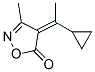 5(4H)-isoxazolone,4-(1-cyclopropylethylidene)-3-methyl-,(z)-(9ci) Structure,96151-80-3Structure