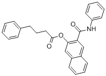 Benzosalicylanilidegamma-phenylbutyrate Structure,96179-45-2Structure