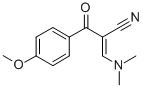 2-[(Dimethylamino)methylene]-3-(4-methoxyphenyl)-3-oxo-propanenitrile Structure,96219-74-8Structure