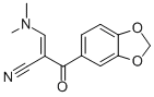 2-[(Dimethylamino)methylene]-3-(3,4-methylenedioxyphenyl)-3-oxo-propanenitrile Structure,96219-78-2Structure