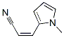 2-Propenenitrile,3-(1-methyl-1h-pyrrol-2-yl)-,(z)-(9ci) Structure,96238-45-8Structure