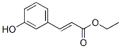 3-(3-Hydroxy-phenyl)-acrylic acid ethyl ester Structure,96251-92-2Structure