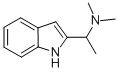 2-[1-(Dimethylamino)ethyl]indole Structure,96286-10-1Structure