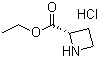 (S)-氮雜丁烷-2-羧酸乙酯鹽酸鹽結構式_96287-28-4結構式