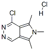 1-Chloro-5,6,7-trimethyl-6h-pyrrolo[3,4-d]pyridazine hydrochloride Structure,96441-91-7Structure