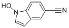 1H-indole-5-carbonitrile, 1-hydroxy- Structure,96631-82-2Structure