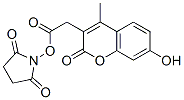 4-Methylumbelliferone-3-acetic acid n-succinimidyl ester Structure,96735-88-5Structure