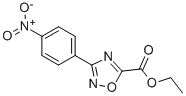 3-(4-Nitro-phenyl)-[1,2,4]oxadiazole-5-carbox ylic acid ethyl ester Structure,96898-36-1Structure