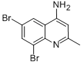 4-Amino-6,8-dibromo-2-methylquinoline Structure,96938-27-1Structure