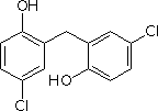 雙氯酚結(jié)構(gòu)式_97-23-4結(jié)構(gòu)式