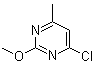 4-Chloro-2-methoxy-6-methyl-pyrimidine Structure,97041-37-7Structure