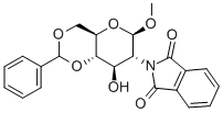 Methyl 4,6-O-benzylidene-2-deoxy-2-(1,3-dioxo-1,3-dihydro-2H-isoindol-2-yl)hexopyranoside Structure,97276-95-4Structure