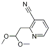 2-(2,2-Dimethoxyethyl)nicotinonitrile Structure,97308-52-6Structure