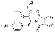 (S)-alpha-[(4-氨基苯基)甲基]-1,3-二氫-1,3-二氧代-2H-異吲哚-2-乙酸乙酯鹽酸鹽結(jié)構(gòu)式_97338-03-9結(jié)構(gòu)式