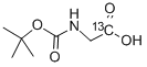 Boc-Gly-OH-1-13C結(jié)構(gòu)式_97352-64-2結(jié)構(gòu)式