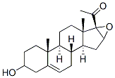 16,17-環(huán)氧孕烯醇酮結(jié)構(gòu)式_974-23-2結(jié)構(gòu)式