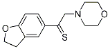 2-(2,3-Dihydrobenzofuran-5-yl)-1-morpholinoethanethione Structure,97483-11-9Structure