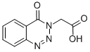 (4-Oxo-1,2,3-benzotriazin-3(4h)-yl)acetic acid Structure,97609-01-3Structure