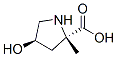 L-proline, 4-hydroxy-2-methyl-, trans-(9ci) Structure,97673-81-9Structure