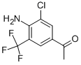 1-[4-Amino-3-chloro-5-(trifluoromethyl)phenyl]ethanone Structure,97760-76-4Structure