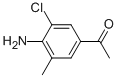 1-(4-Amino-3-chloro-5-methyl-phenyl)-ethanone Structure,97760-81-1Structure