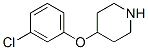 4-(3-Chlorophenoxy)piperidine Structure,97840-40-9Structure