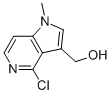 4-Chloro-1-methyl-1h-pyrrolo[3,2-c]pyridine-3-methanol Structure,97989-54-3Structure