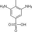 2,6-Diaminotoluene-4-sulfonic acid Structure,98-25-9Structure