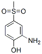 2-Amino-4-(methylsulfonyl)phenol Structure,98-30-6Structure