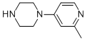 1-(2-Methyl-4-pyridinyl)piperazine Structure,98010-38-9Structure