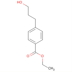 4-(3-羥基丙基)苯甲酸乙酯結(jié)構(gòu)式_98092-75-2結(jié)構(gòu)式