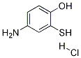 4-Amino-2-mercapto-phenol hydrochloride Structure,98140-58-0Structure