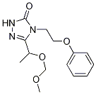 2,4-Dihydro-5-[1-(methoxymethoxy)ethyl]-4-(2-phenoxyethyl)-3h-1,2,4-triazol-3-one Structure,98159-88-7Structure