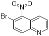 6-Bromo-5-nitroquinoline Structure,98203-04-4Structure