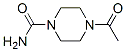 1-Piperazinecarboxamide, 4-acetyl-(6ci,9ci) Structure,98337-79-2Structure