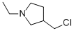 3-(Chloromethyl)-1-ethylpyrrolidine Structure,98338-34-2Structure